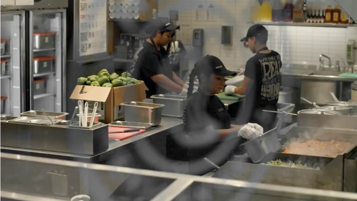 Chipotle restaurant